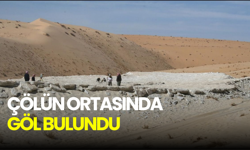 Çölün ortasında göl bulundu: 120 bin yıllık insan izleri ortaya çıktı