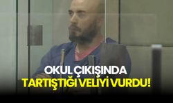 Okul çıkışında tartıştığı veliyi vurdu, kaçarken ateş etmeyi sürdürdü