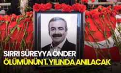 Sırrı Süreyya Önder ölümünün 1. yılında anılacak