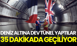 Deniz altındaki dev tünel, 11 yılda yapıldı, 35 dakikada geçiliyor