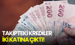 Takipteki krediler katlanıyor