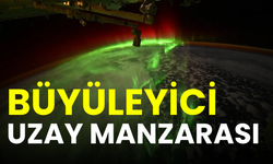 Jessica Meir’in uzaydan görüntülediği kutup ışıkları büyüledi