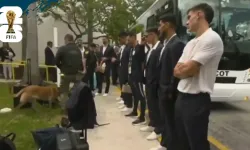 ABD Dünya Kupası'nda Uruguay Milli Takımı K9'larla arandı