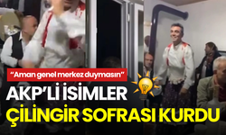 AKP’li isimlerin alkol masası gündem oldu! Köçek oynatıldı, silahlar ateşlendi