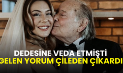 Dedesine veda etmişti! Ege Kökenli'ye gelen yorum sosyal medyayı şaşkına çevirdi