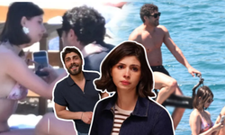 Taşacak Bu Deniz'in Fadime'si Zeynep Atılgan ve Ali Öner Bodrum'da görüntülendi