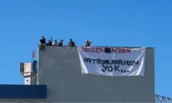 Sakarya’da Emniyet binası inşaatında maaş krizi: İşçiler 13 gündür çatıda