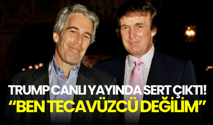 Trump canlı yayında sert çıktı! “Ben tecavüzcü değilim”