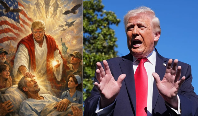 Donald Trump’ın “Hz. İsa” paylaşımı kriz çıkardı: Tepkiler sonrası ışık hızında sildi!