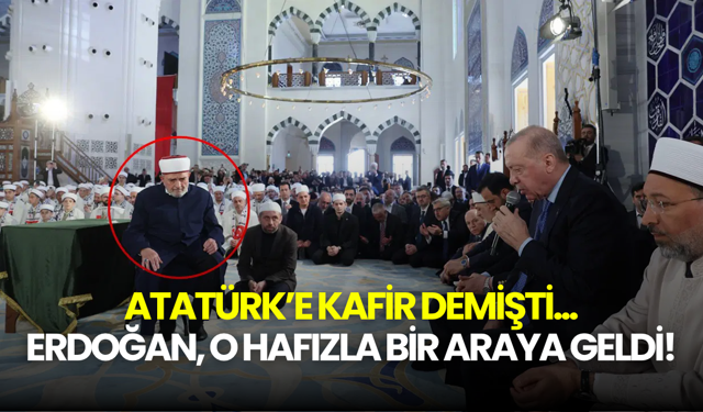 Erdoğan icazet törenine katıldı! Atatürk’ü hedef alan Demirkan da oradaydı