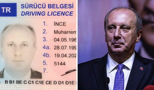 Muharrem İnce ehliyetinin süresinin dolduğunu X’te öğrendi!