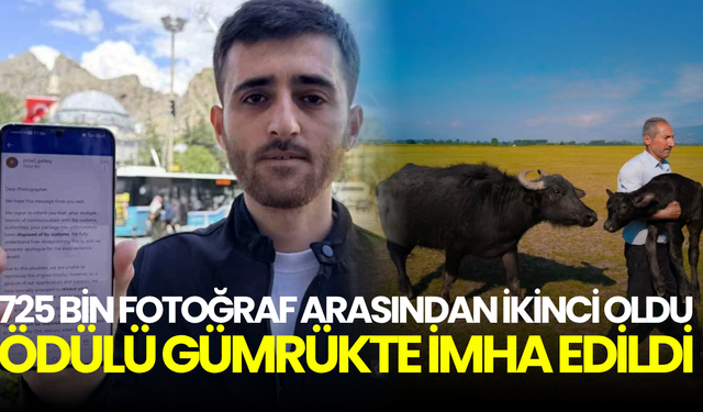 725 bin fotoğraf arasında 2. oldu, vize alamadı, törene gidemedi