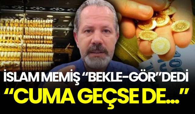 Altın piyasasında “Cuma” uyarısı
