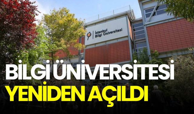 Bilgi Üniversitesi için geri adım! YÖK’ten resmi açıklama geldi