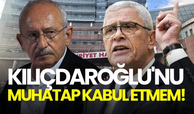 İYİ Parti Genel Başkanı Dervişoğlu: Kılıçdaroğlu'nu muhatap kabul etmem!