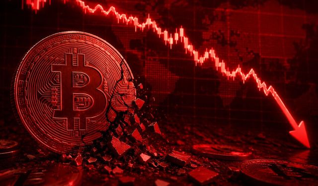 Bitcoin’de sert düşüş! Kripto piyasasından 160 milyar dolar silindi
