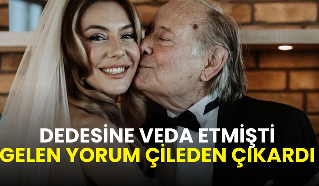 Dedesine veda etmişti! Ege Kökenli'ye gelen yorum sosyal medyayı şaşkına çevirdi