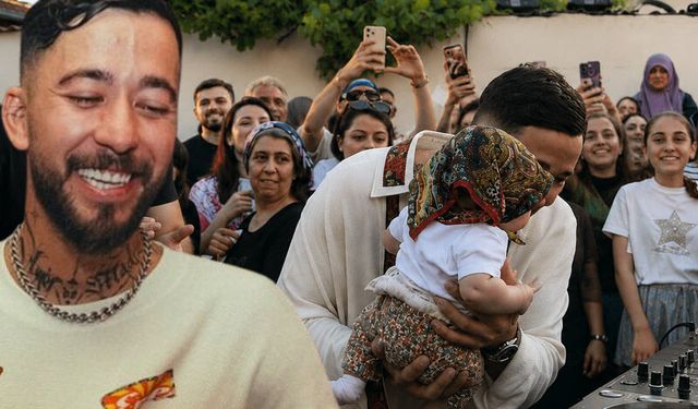 Dünyaca ünlü DJ Mahmut Orhan’dan köyünde konser verdi