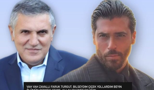 Faruk Turgut’tan Can Yaman’a yanıt: “Adalete teslim edeceğim”