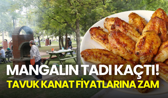 Mangal sezonu başladı, tavuk kanat uçtu! Fiyatı ikiye katlandı