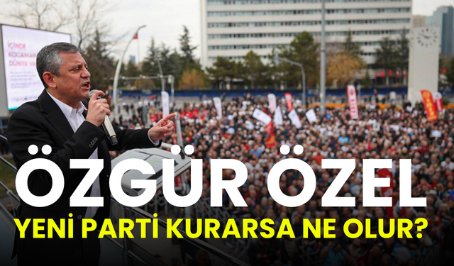 Özgür Özel yeni parti kurarsa ne olur? Anketten dikkat çeken sonuç