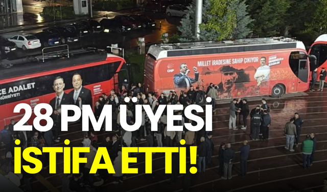 Özgür Özel'den karşı hamle! 28 PM üyesi istifa etti, kurultay yolu açıldı