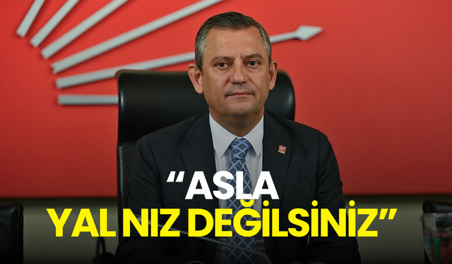 Özgür Özel’den tutuklanan Bora Balcıoğlu’na: “Asla yalnız değilsiniz, bize emanetsiniz”