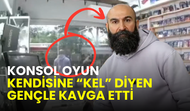 Yayıncı Konsol Oyun kendisine “Kel” diyen gençle kavga etti