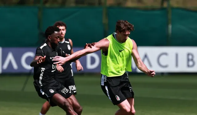 Beşiktaş, Olimpik Marsilya maçına 1 buçuk saatlik antrenmanla hazırlandı