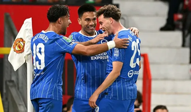 Brighton, Manchester United’ı 3-2 ile geçti ve tur biletini aldı