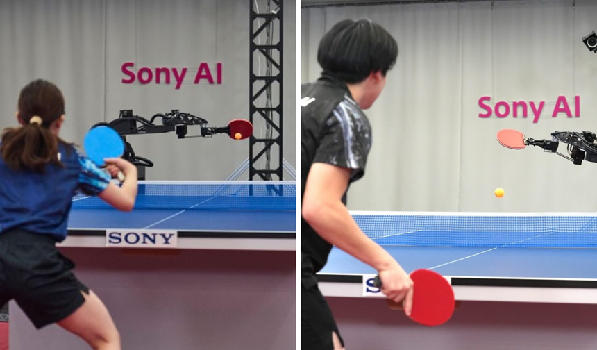 Robotlar masa tenisinde sahneye çıktı! Profesyonelleri zorlayan sistem geliştirildi