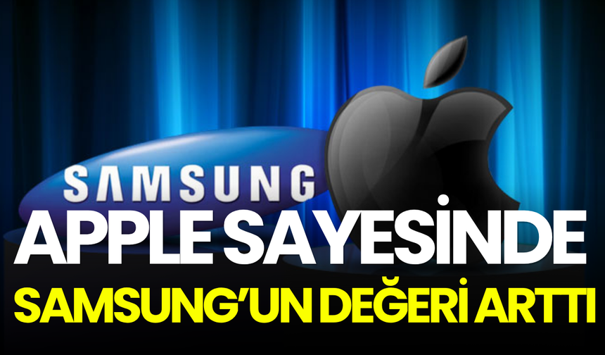 Apple etkisi: Samsung'un piyasa değeri 1 trilyon dolara dayandı