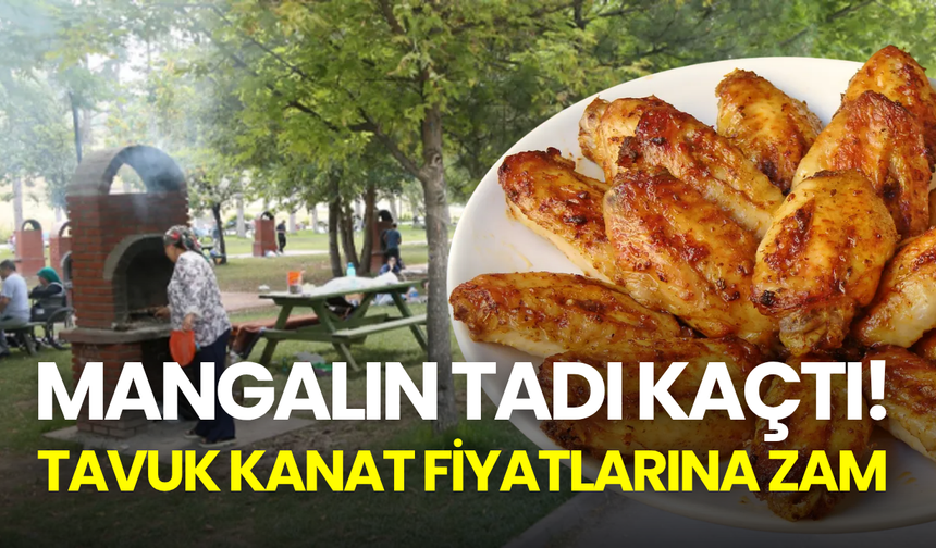Mangal sezonu başladı, tavuk kanat uçtu! Fiyatı ikiye katlandı