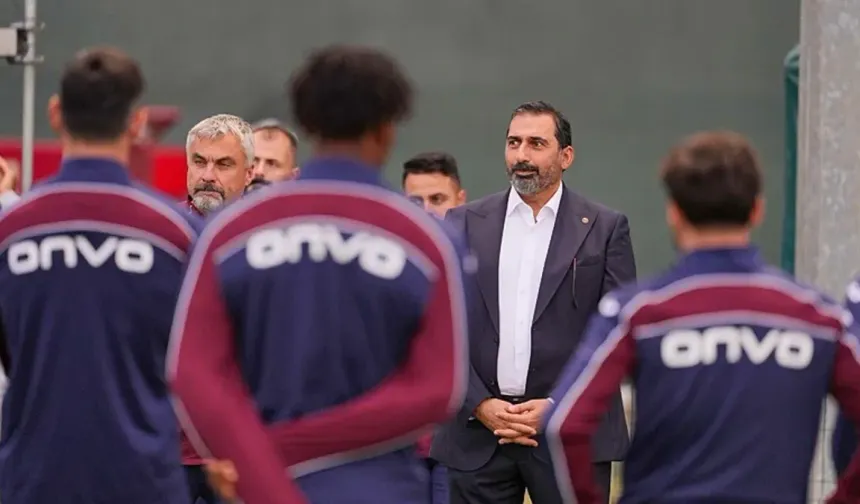Trabzonspor’dan Galatasaray maçı hazırlığı: Thomas Reis ilk çalışmasına çıktı