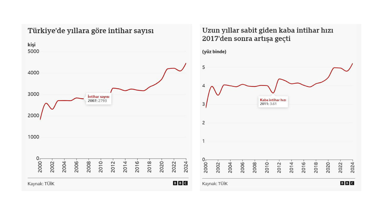 Türkiye'de Intiharlar Artıyor Mu İşte Tüi̇k'in Son Verileri