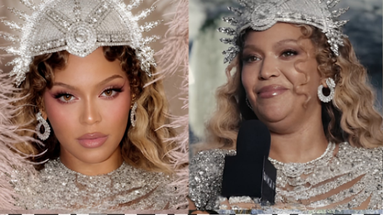Beyonce Photoshop'u Fazla Kaçırmış Met Gala Kareleri Tartışma Yarattı (1)