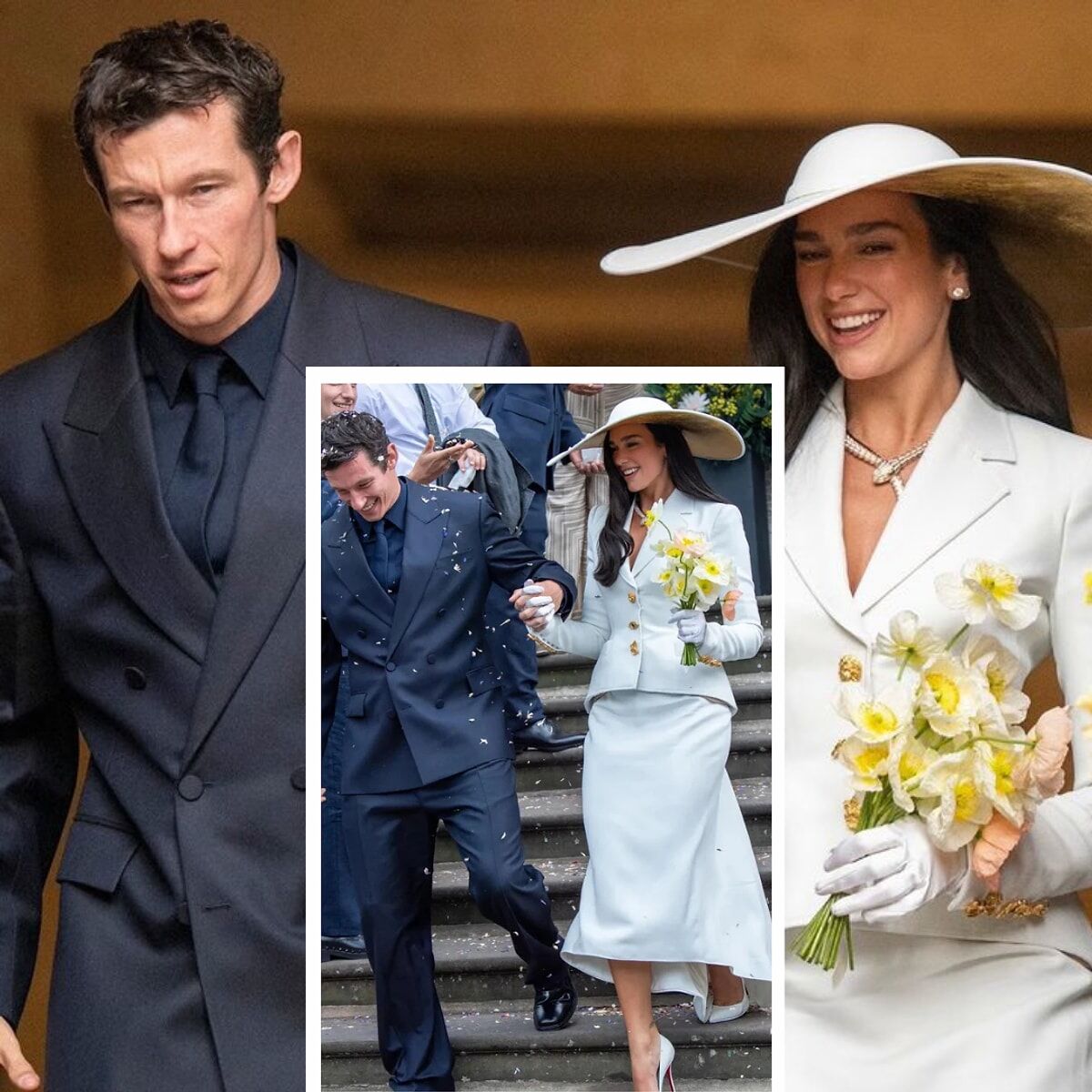 Sessiz Sedasız Evlendiler! Dua Lipa Ile Callum Turner’dan Sürpriz Nikâh