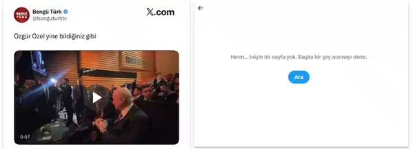Bengü Türk, Özgür Özel’i Hedef Alan Gönderiyi Sildi