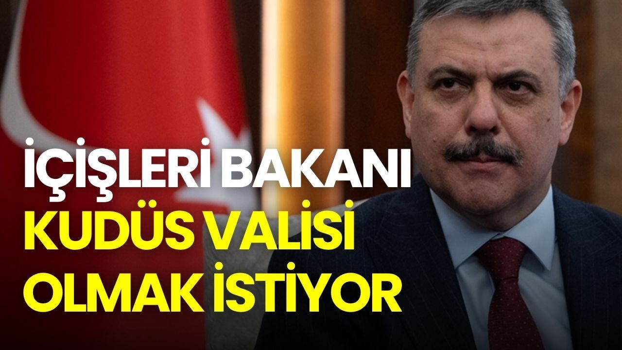 İçişleri Bakanı Kudüs Valisi olmak istiyor