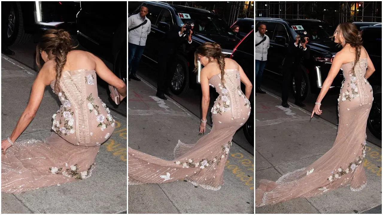 Jennifer Lopez’in Galada Talihsiz Anı! Kıyafet Kazası Görüntüleri Gündem Oldu (1)
