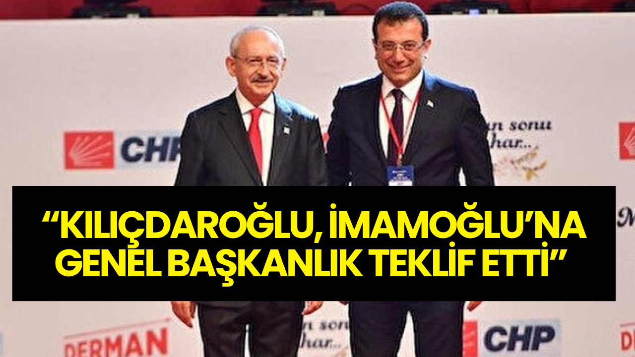 Özgür Özel’den çok konuşulacak iddia! “Kılıçdaroğlu, İmamoğlu’na genel başkanlığı teklif etti”