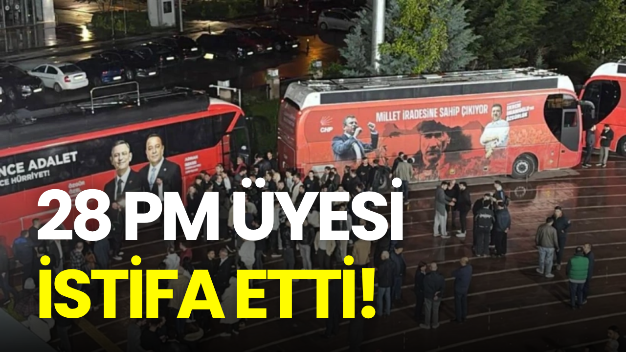 Özgür Özel'den karşı hamle! 28 PM üyesi istifa etti, kurultay yolu açıldı