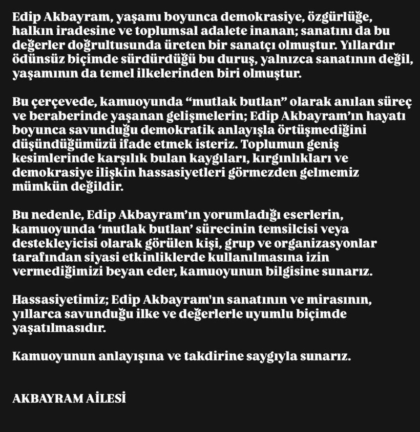 Sanatçılardan Peş Peşe Kılıçdaroğlu’na “Eser Yasağı” 1212