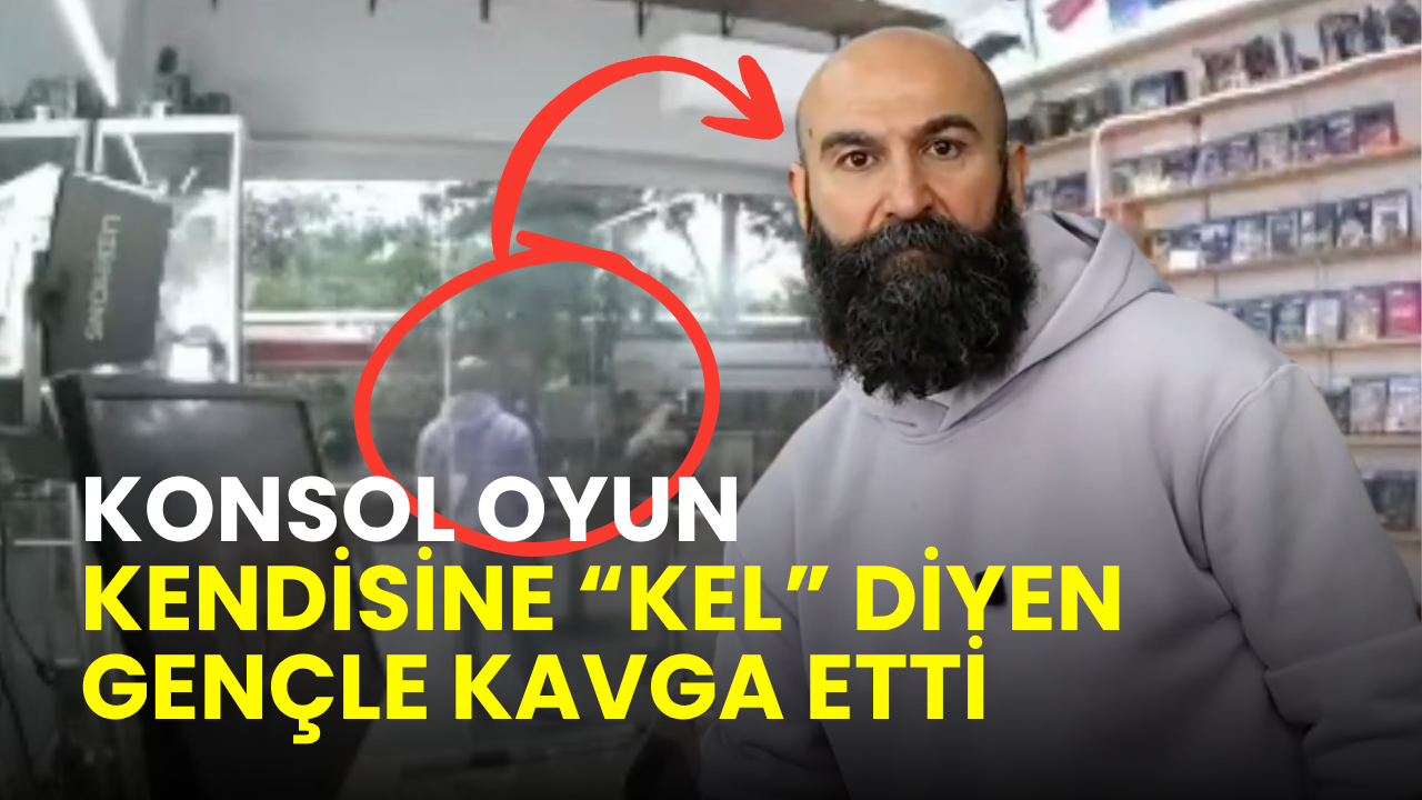 Yayıncı Konsol Oyun kendisine “Kel” diyen gençle kavga etti