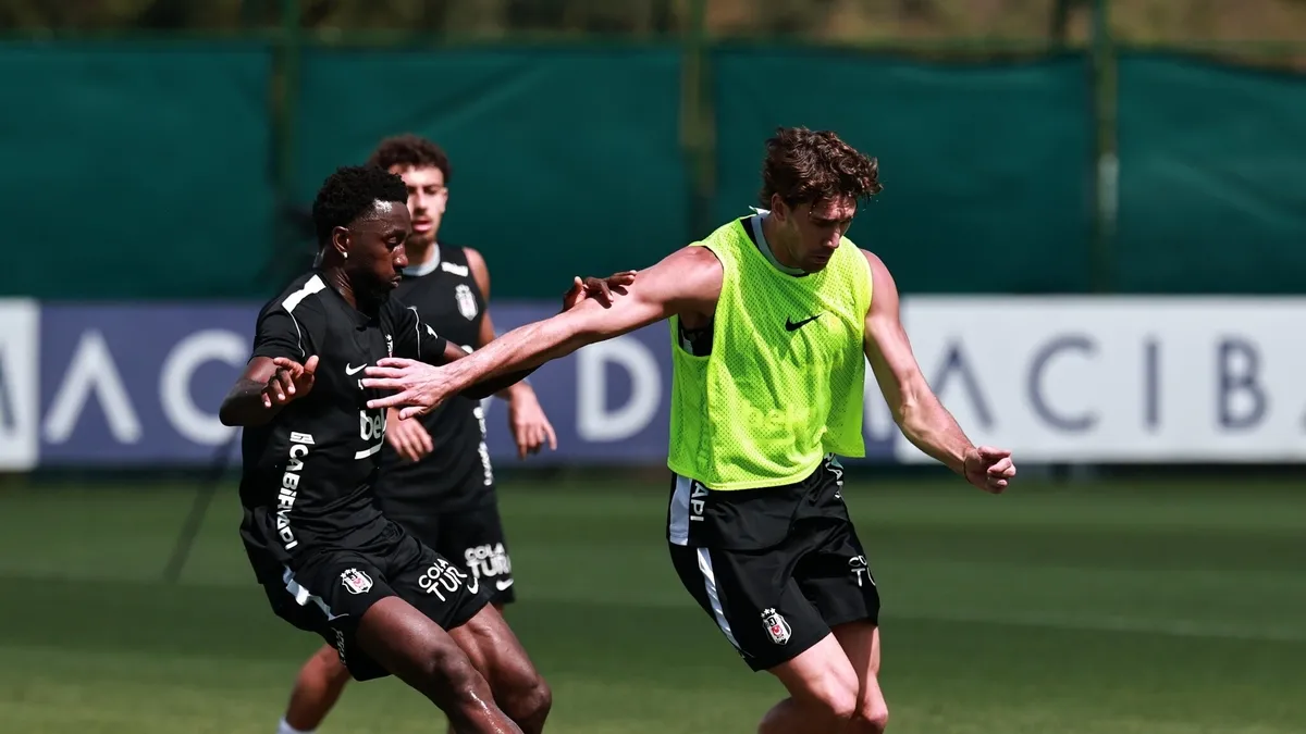 Beşiktaş, Olimpik Marsilya maçına 1 buçuk saatlik antrenmanla hazırlandı