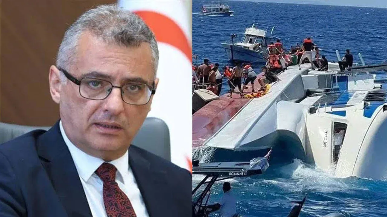 Tufan Erhürman açıkladı: Girne’de batık gemi 550 metrede tespit edildi